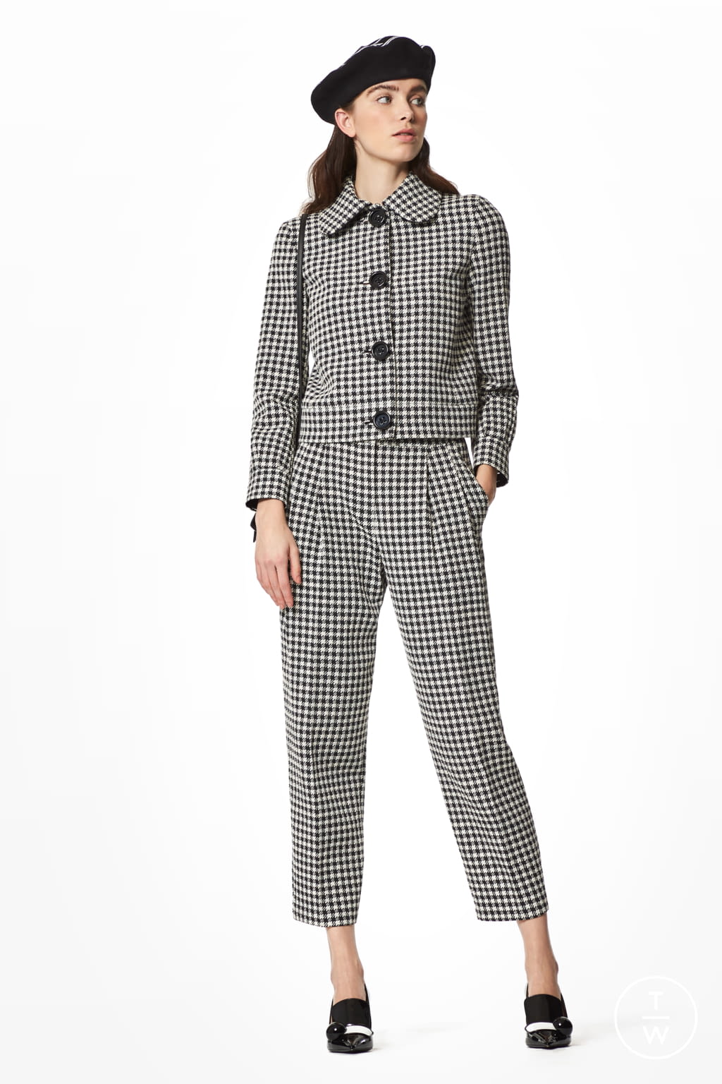 Fashion Week Milan Pre-Fall 2020 look 20 from the Emporio Armani collection womenswear