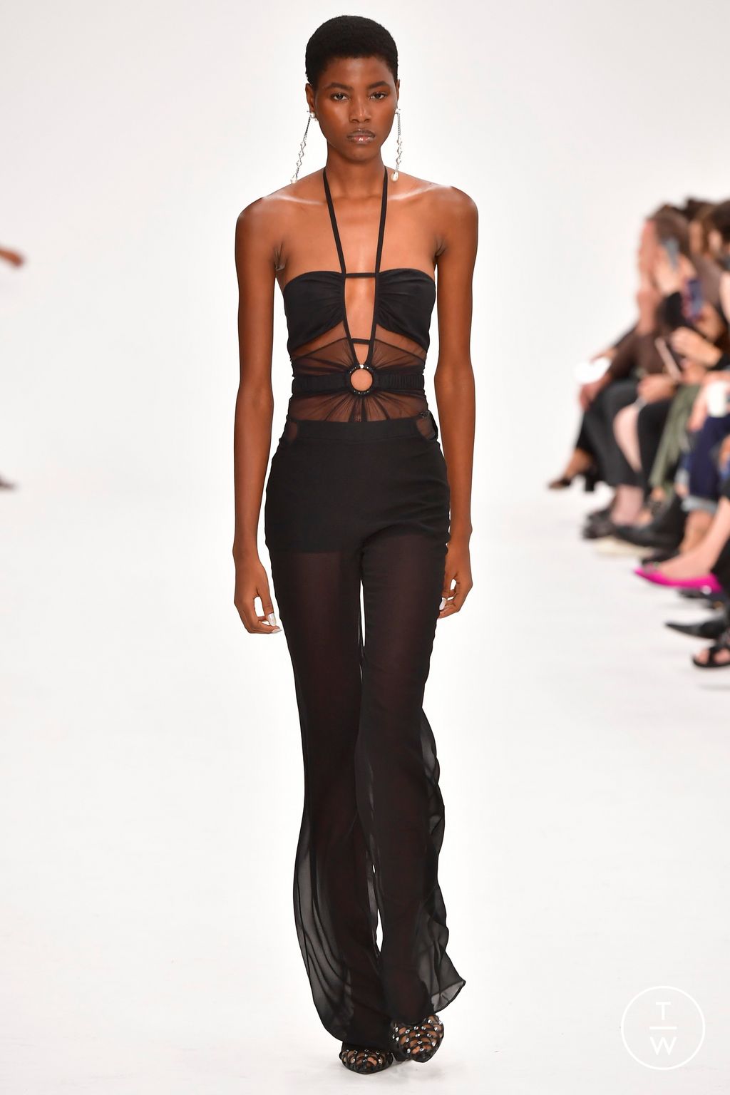 Fashion Week London Spring/Summer 2023 look 29 from the Nensi Dojaka collection womenswear