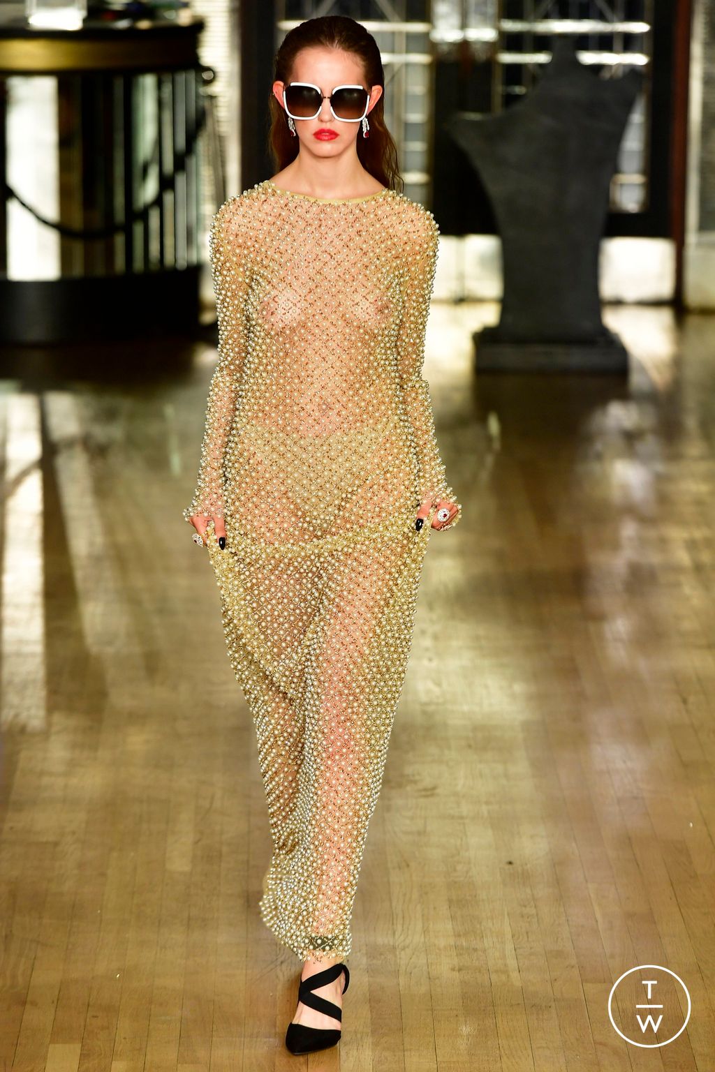 Fashion Week London Spring/Summer 2023 look 91 from the Helen Anthony collection womenswear