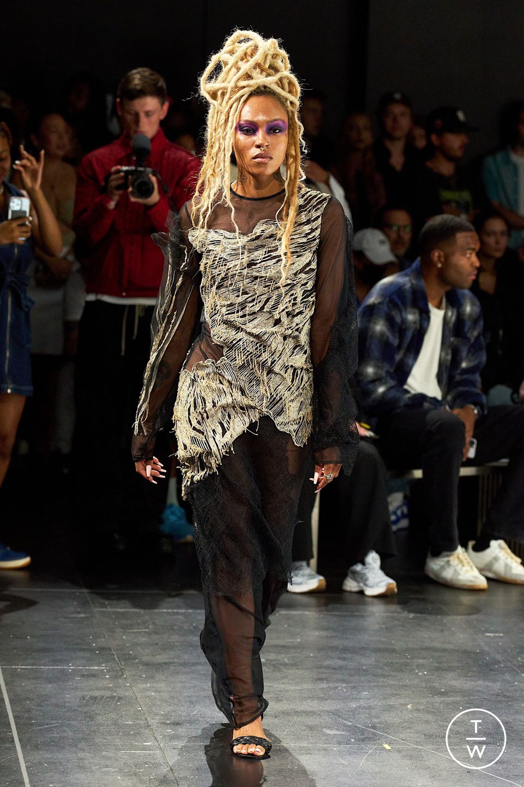 Fashion Week New York Spring/Summer 2023 look 35 from the Who Decides War collection womenswear