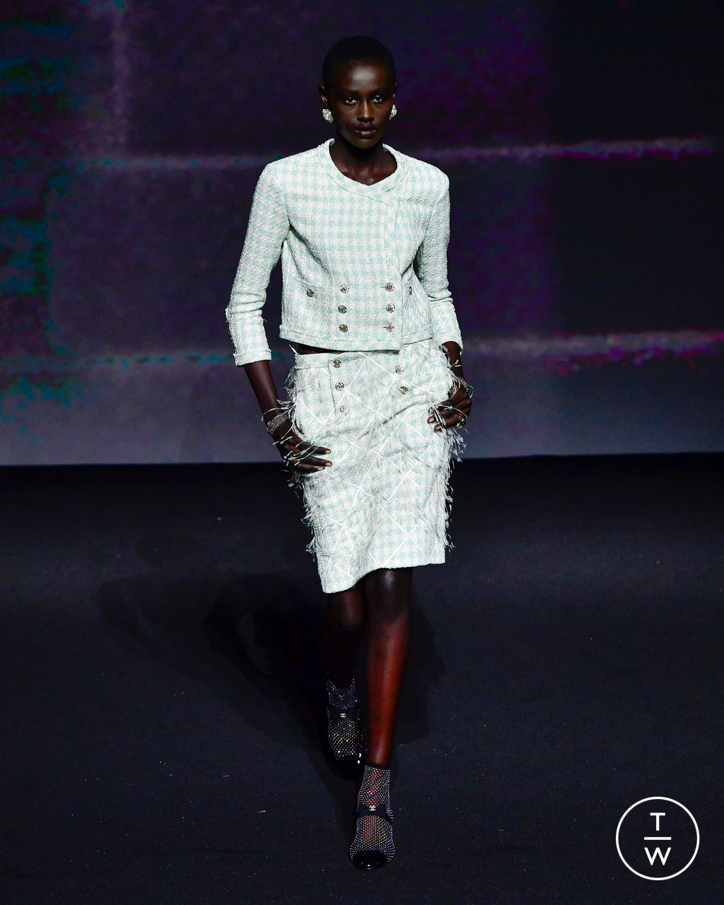 Fashion Week Paris Spring/Summer 2023 look 35 de la collection Chanel womenswear