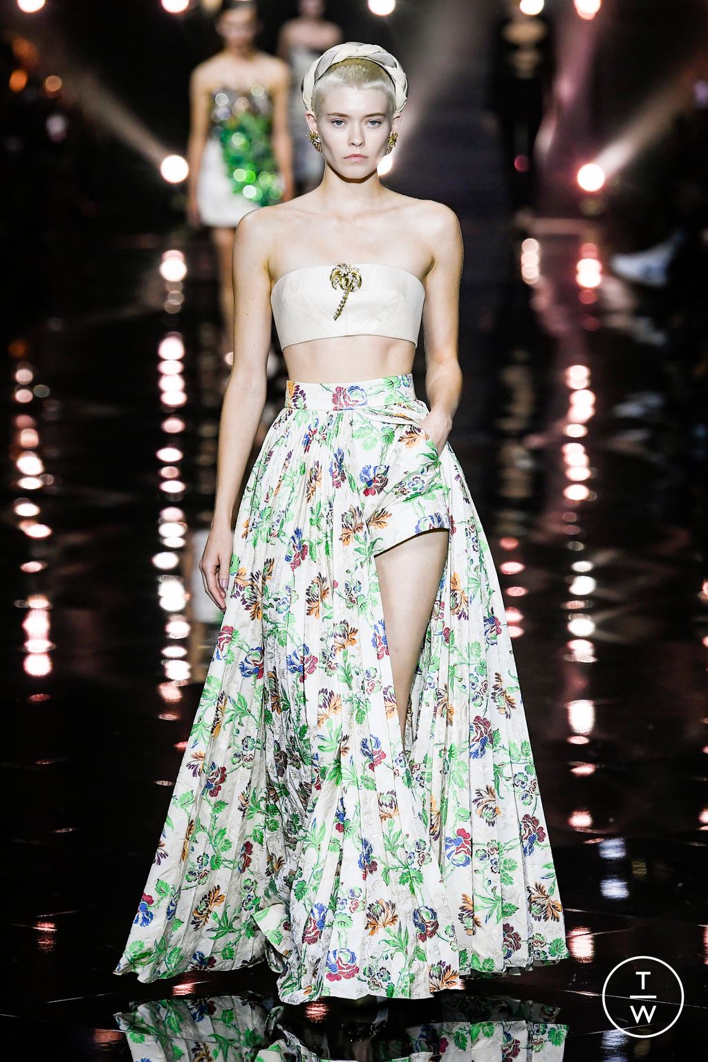 Fashion Week Milan Spring/Summer 2023 look 13 from the Roberto Cavalli collection womenswear