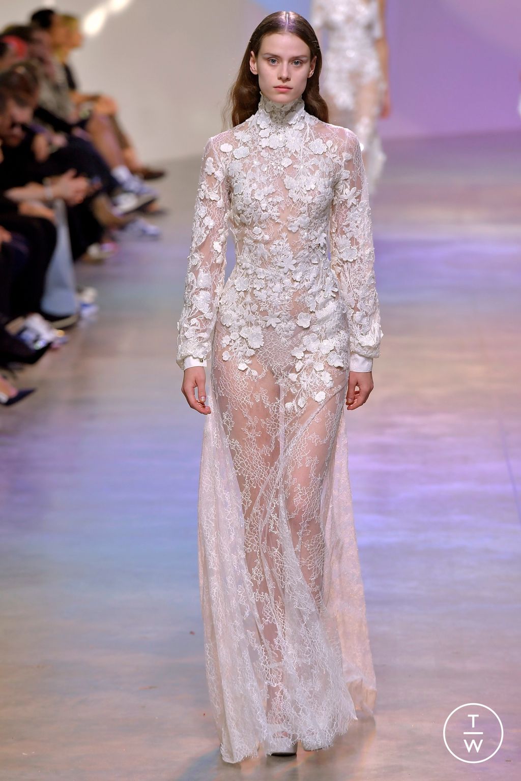 Fashion Week Paris Spring/Summer 2023 look 67 from the Elie Saab collection womenswear