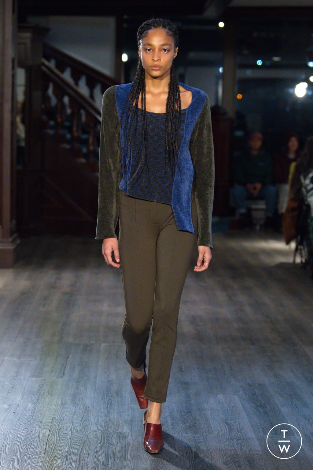 Fashion Week New York Fall/Winter 2020 look 14 from the Eckhaus Latta collection womenswear