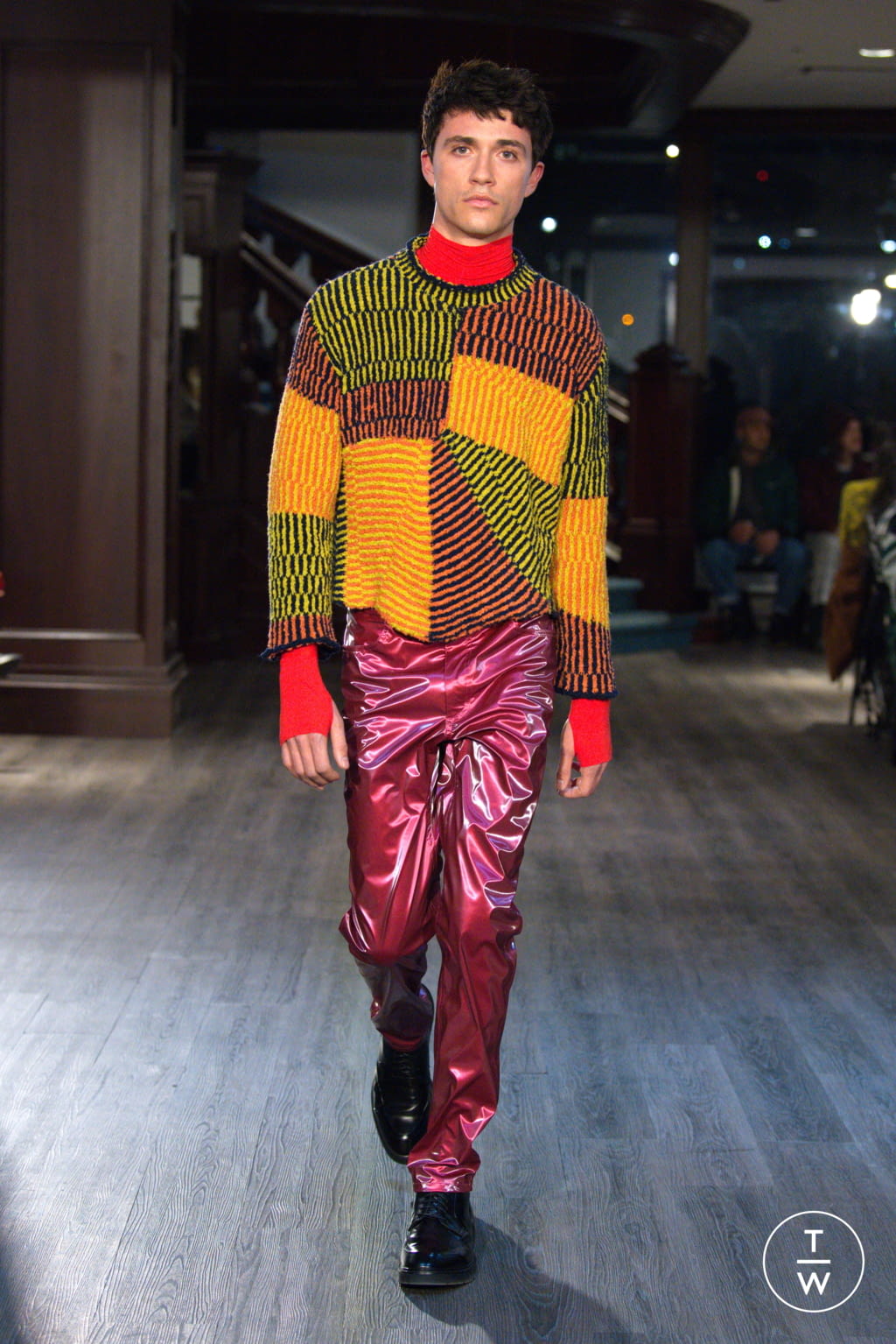 Fashion Week New York Fall/Winter 2020 look 19 from the Eckhaus Latta collection womenswear