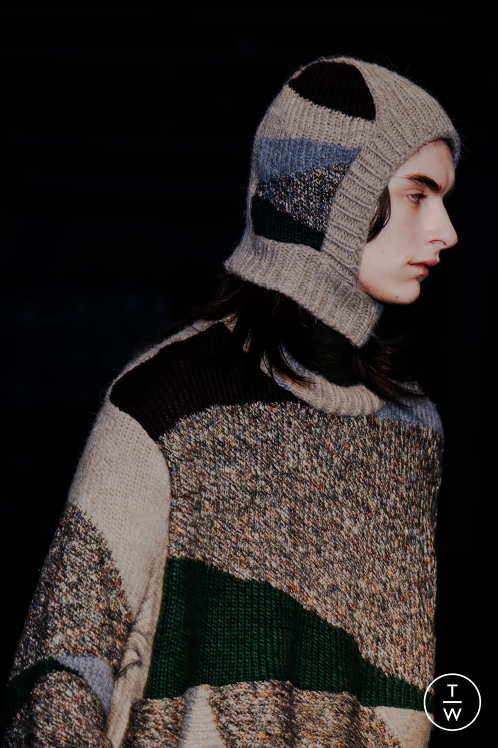 Fashion Week New York Fall/Winter 2021 look 10 from the Eckhaus Latta collection womenswear