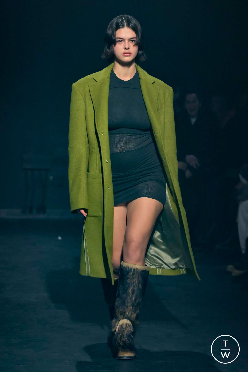 Fashion Week New York Fall/Winter 2023 look 12 from the Eckhaus Latta collection womenswear