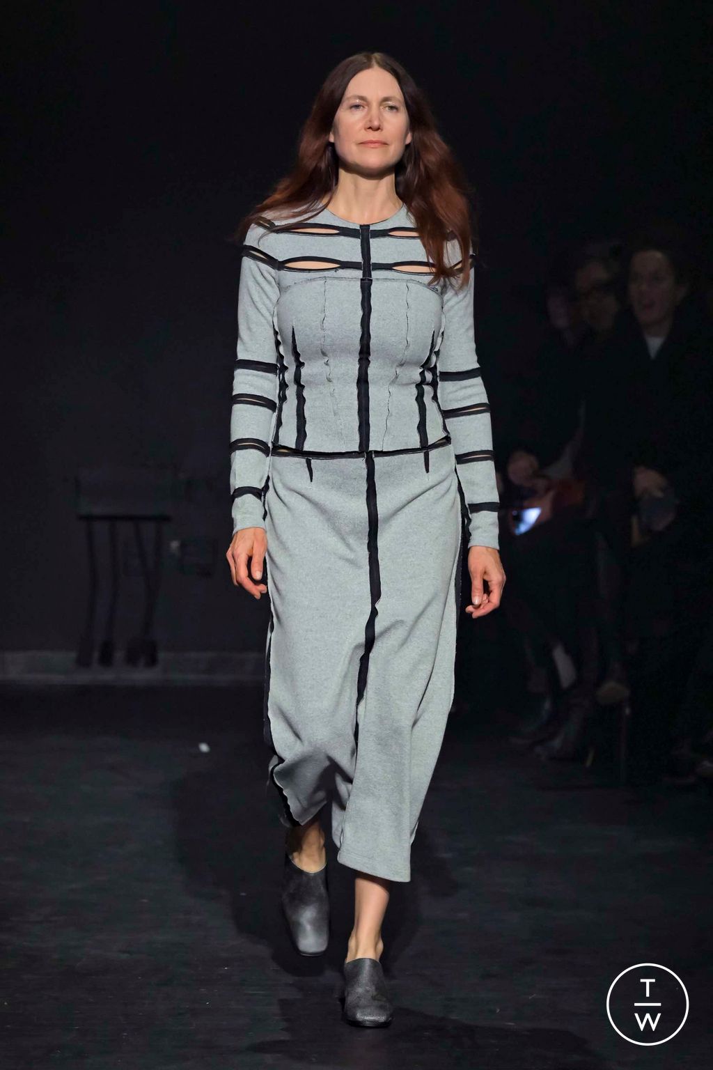 Fashion Week New York Fall/Winter 2023 look 26 de la collection Eckhaus Latta womenswear