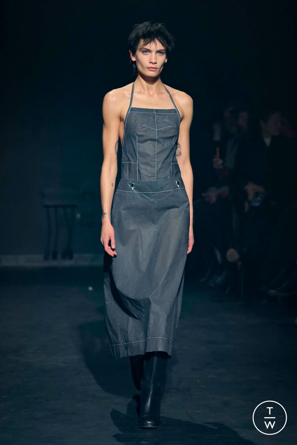 Fashion Week New York Fall/Winter 2023 look 30 de la collection Eckhaus Latta womenswear