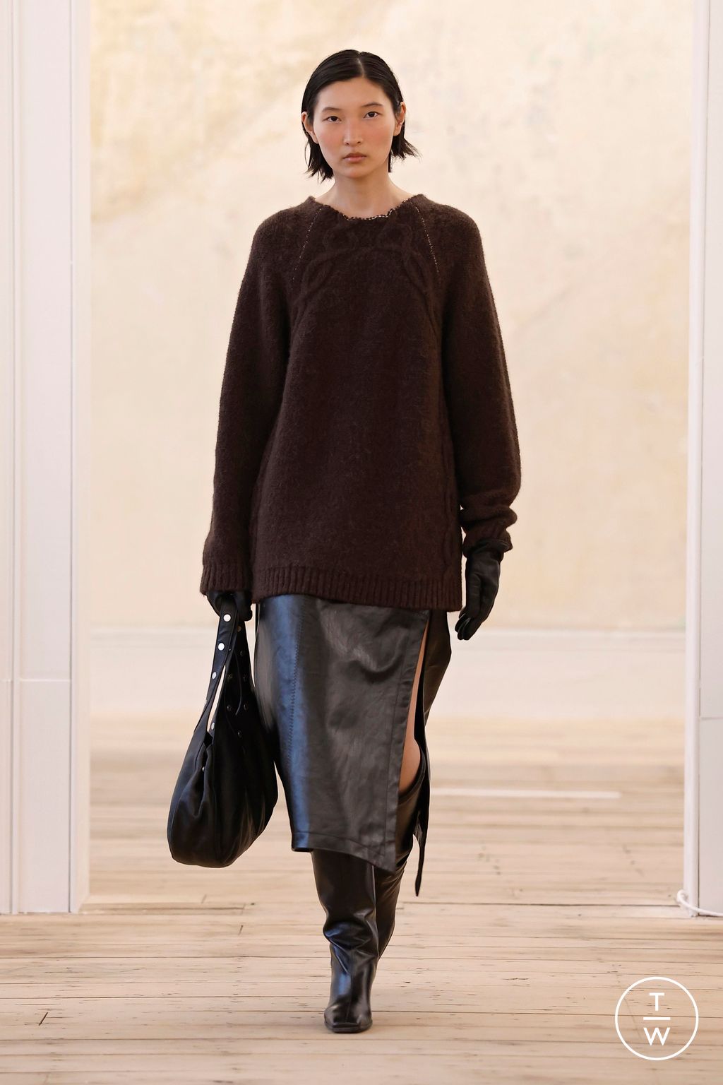 Fashion Week New York Fall/Winter 2025 look 20 from the Eckhaus Latta collection womenswear