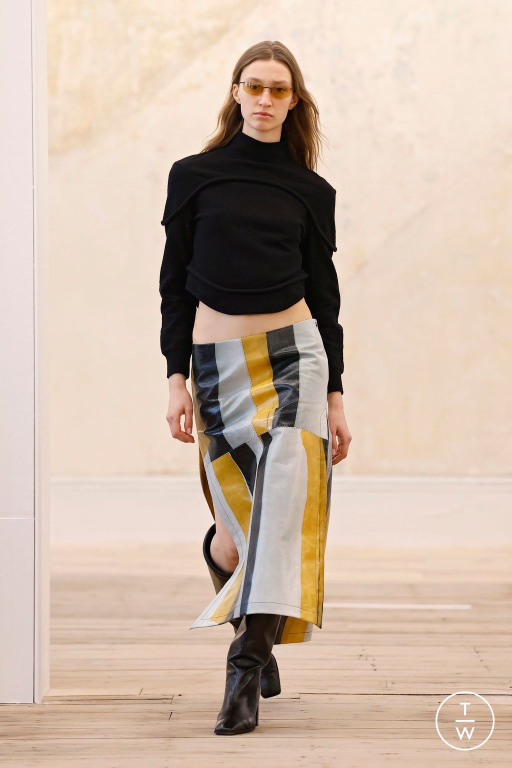 Fashion Week New York Fall/Winter 2025 look 23 from the Eckhaus Latta collection womenswear