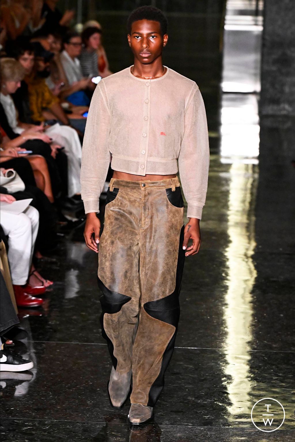 Fashion Week New York Spring/Summer 2024 look 9 from the Eckhaus Latta collection womenswear