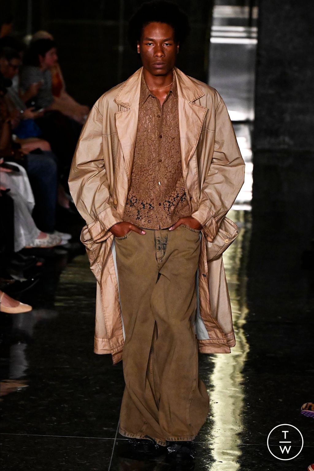 Fashion Week New York Spring/Summer 2024 look 12 from the Eckhaus Latta collection womenswear