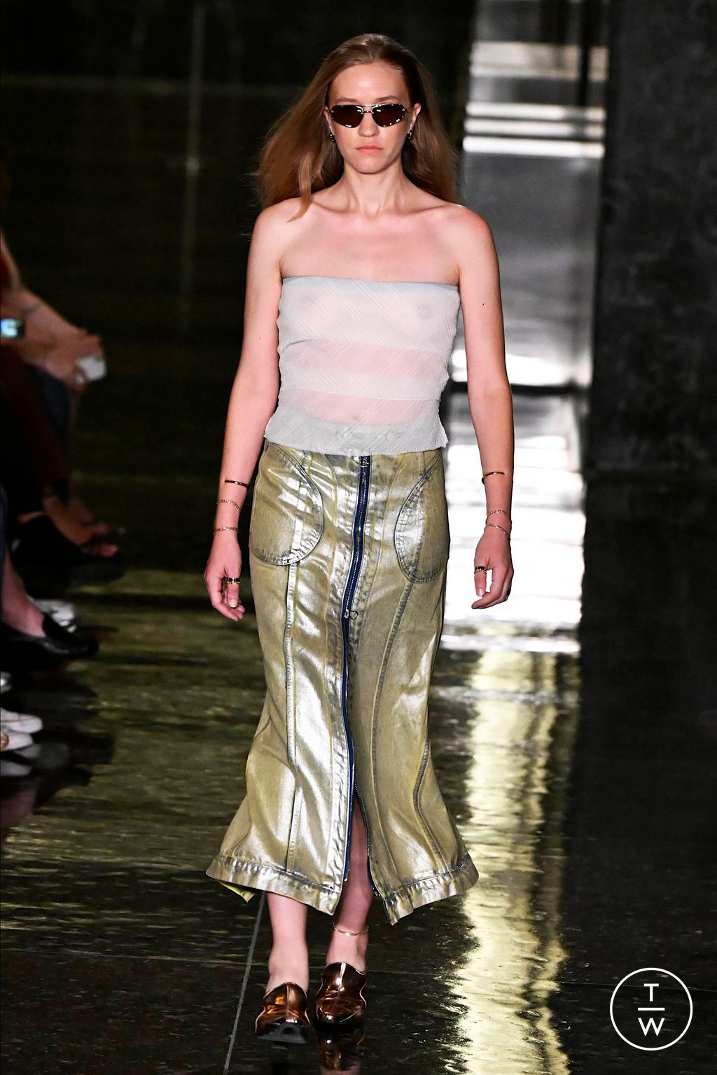Fashion Week New York Spring/Summer 2024 look 16 from the Eckhaus Latta collection womenswear
