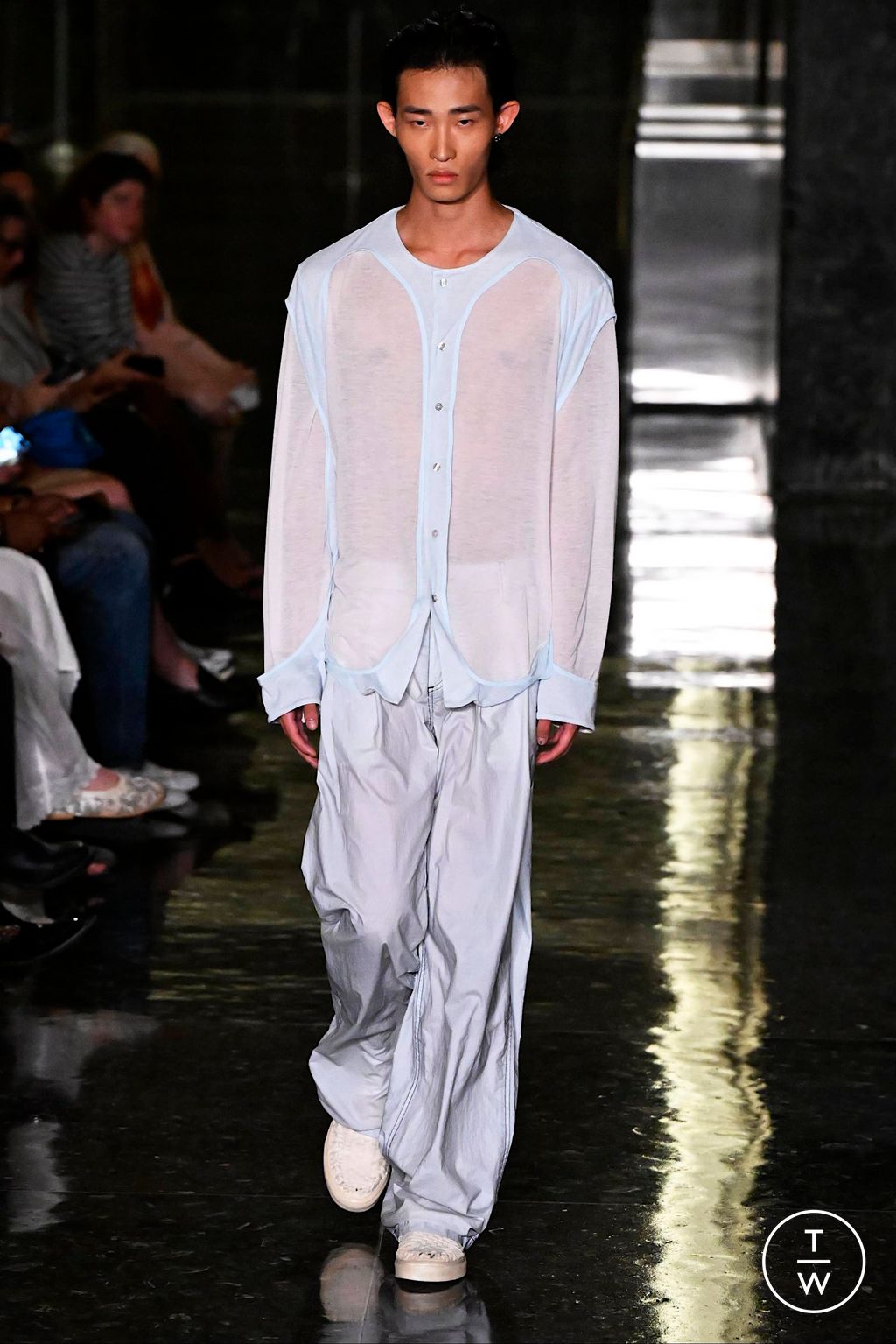 Fashion Week New York Spring/Summer 2024 look 19 from the Eckhaus Latta collection womenswear