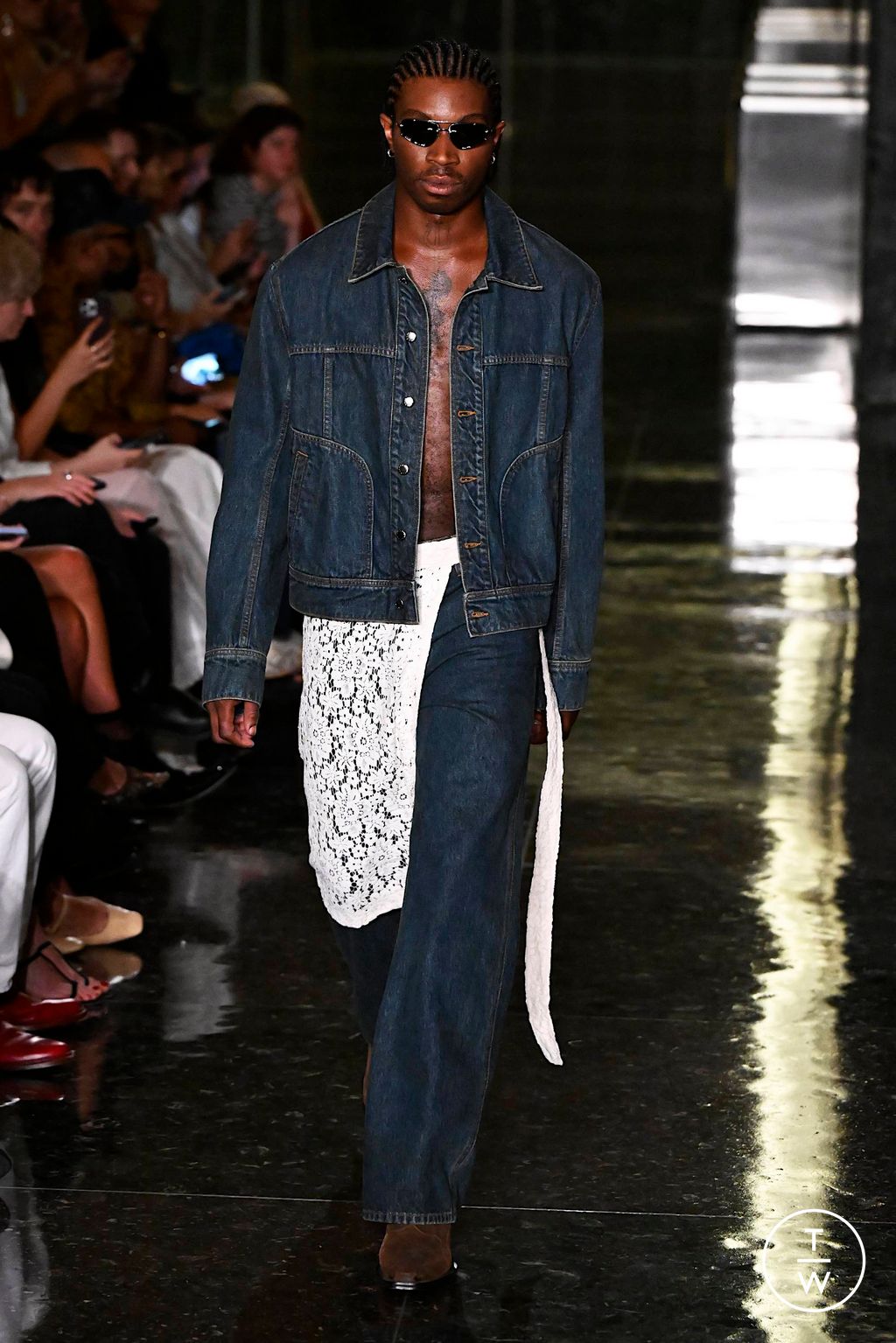 Fashion Week New York Spring/Summer 2024 look 23 from the Eckhaus Latta collection womenswear