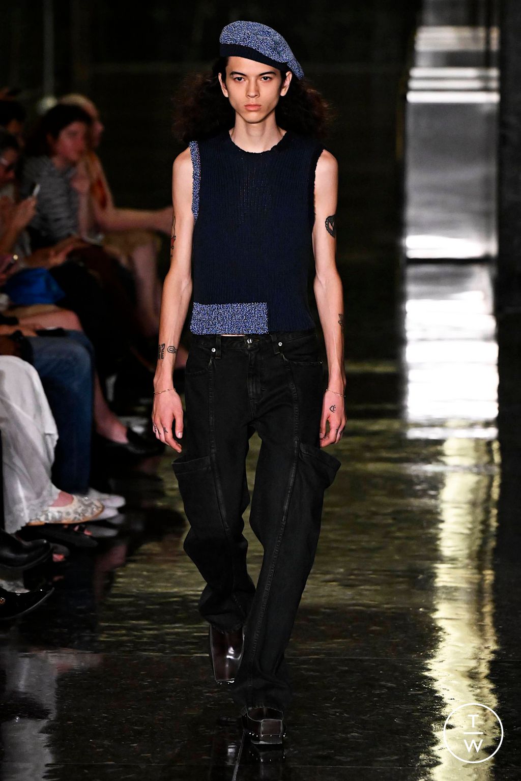 Fashion Week New York Spring/Summer 2024 look 25 from the Eckhaus Latta collection womenswear
