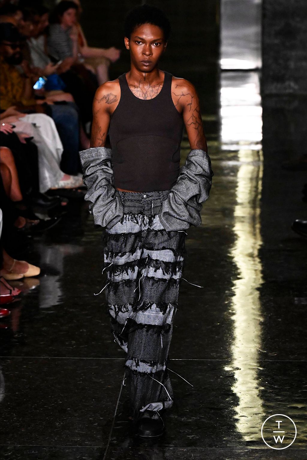 Fashion Week New York Spring/Summer 2024 look 26 from the Eckhaus Latta collection womenswear