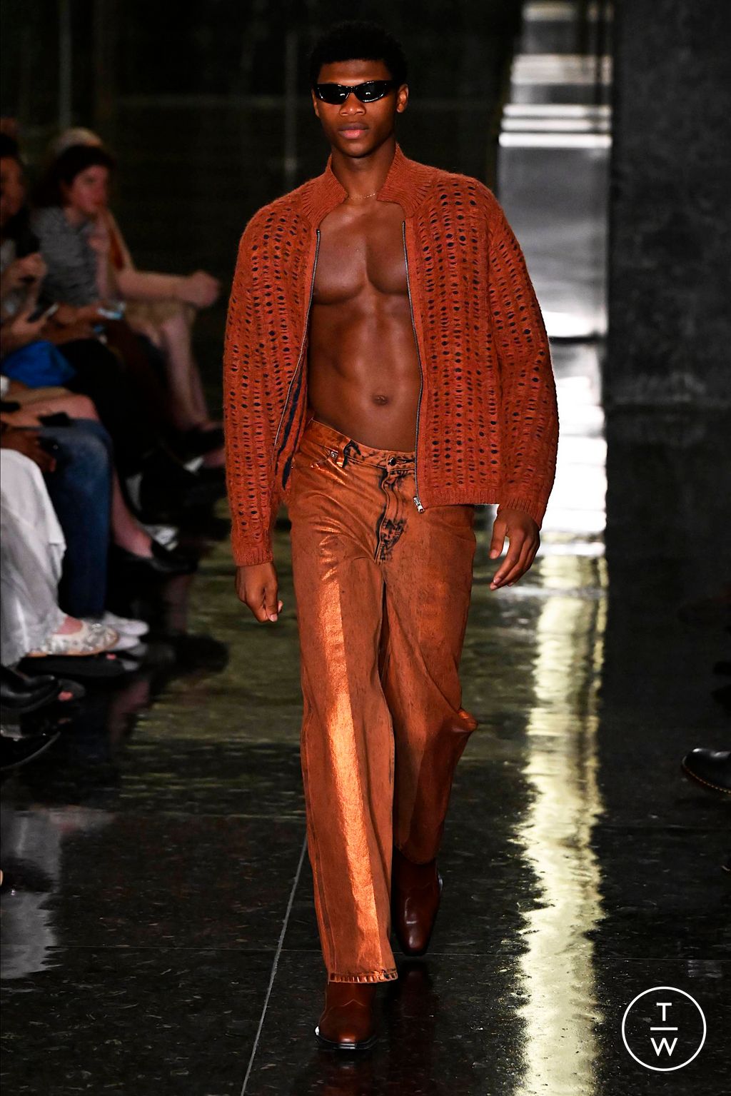 Fashion Week New York Spring/Summer 2024 look 30 from the Eckhaus Latta collection womenswear