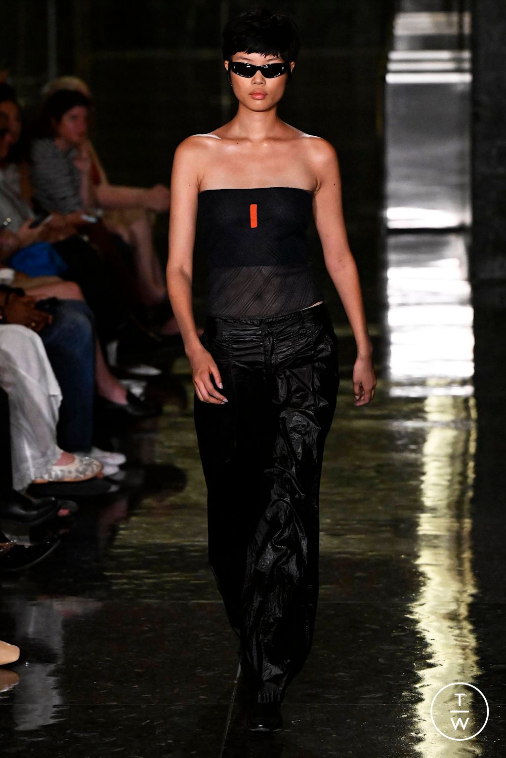 Fashion Week New York Spring/Summer 2024 look 31 de la collection Eckhaus Latta womenswear
