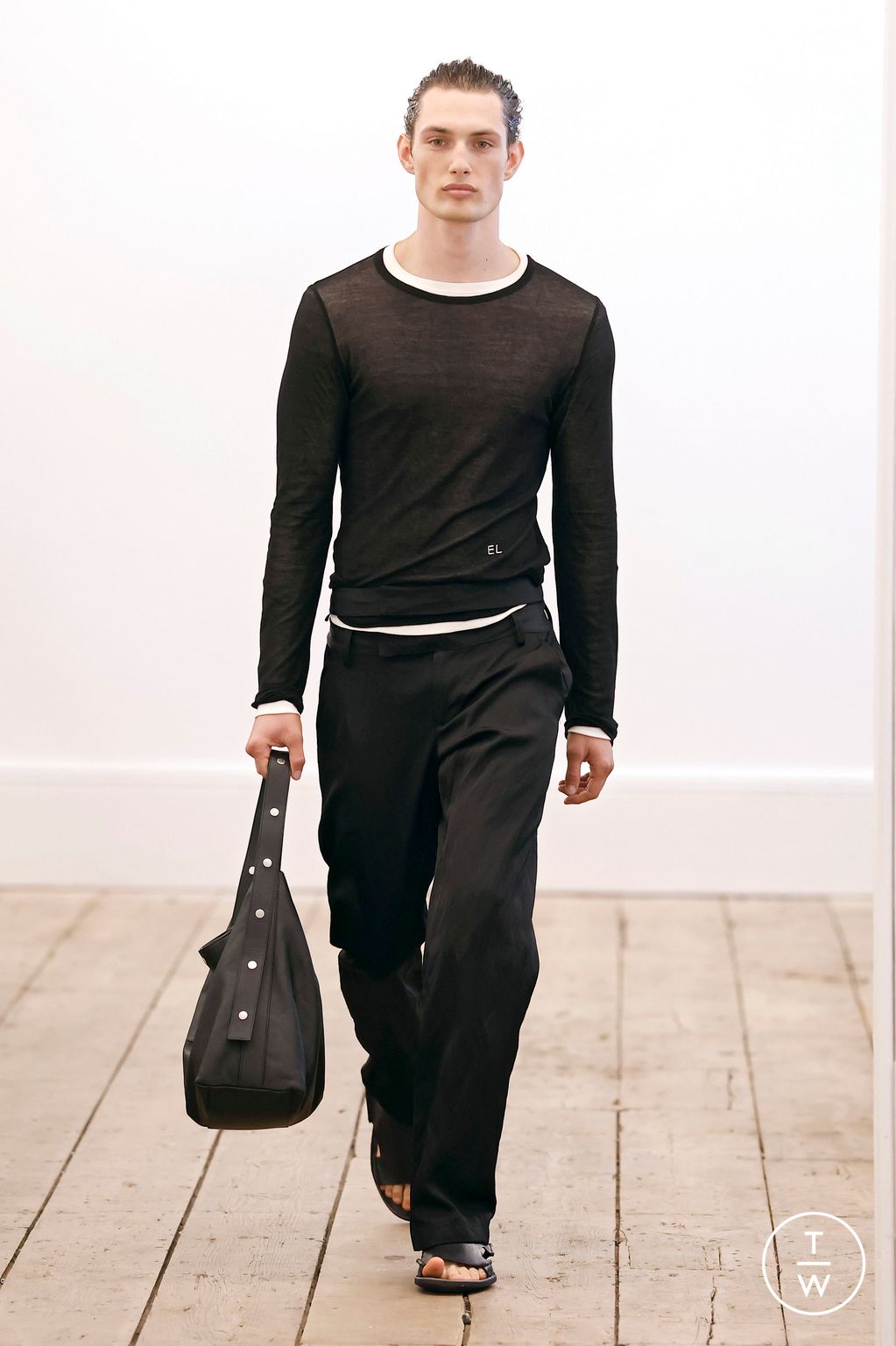 Fashion Week New York Spring/Summer 2026 look 6 from the Eckhaus Latta collection womenswear