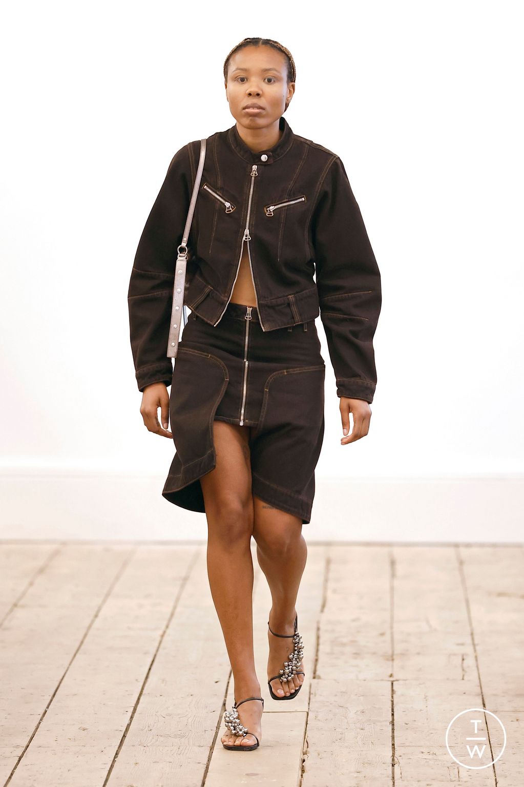 Fashion Week New York Spring/Summer 2026 look 20 from the Eckhaus Latta collection womenswear
