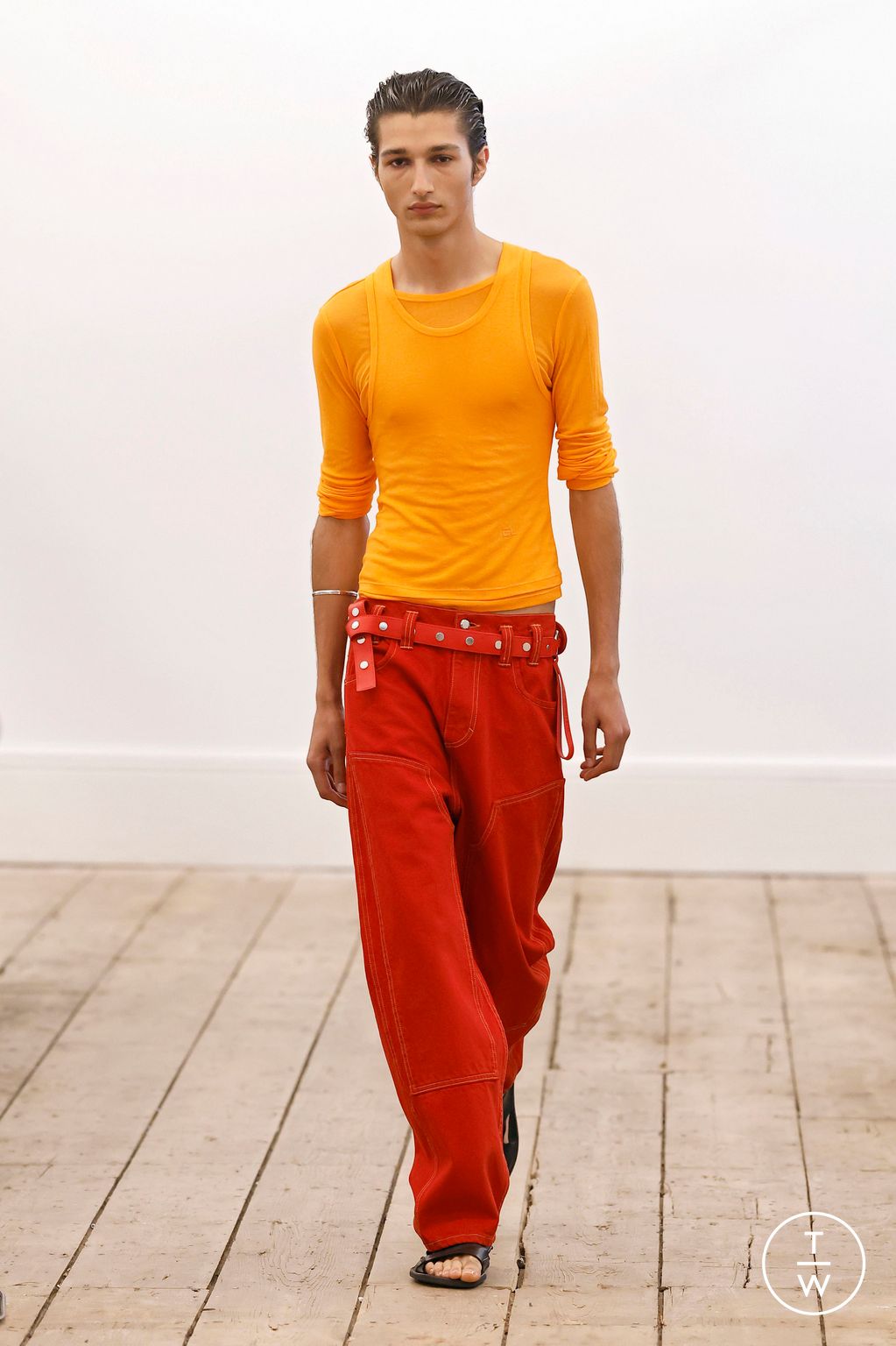 Fashion Week New York Spring/Summer 2026 look 27 from the Eckhaus Latta collection womenswear