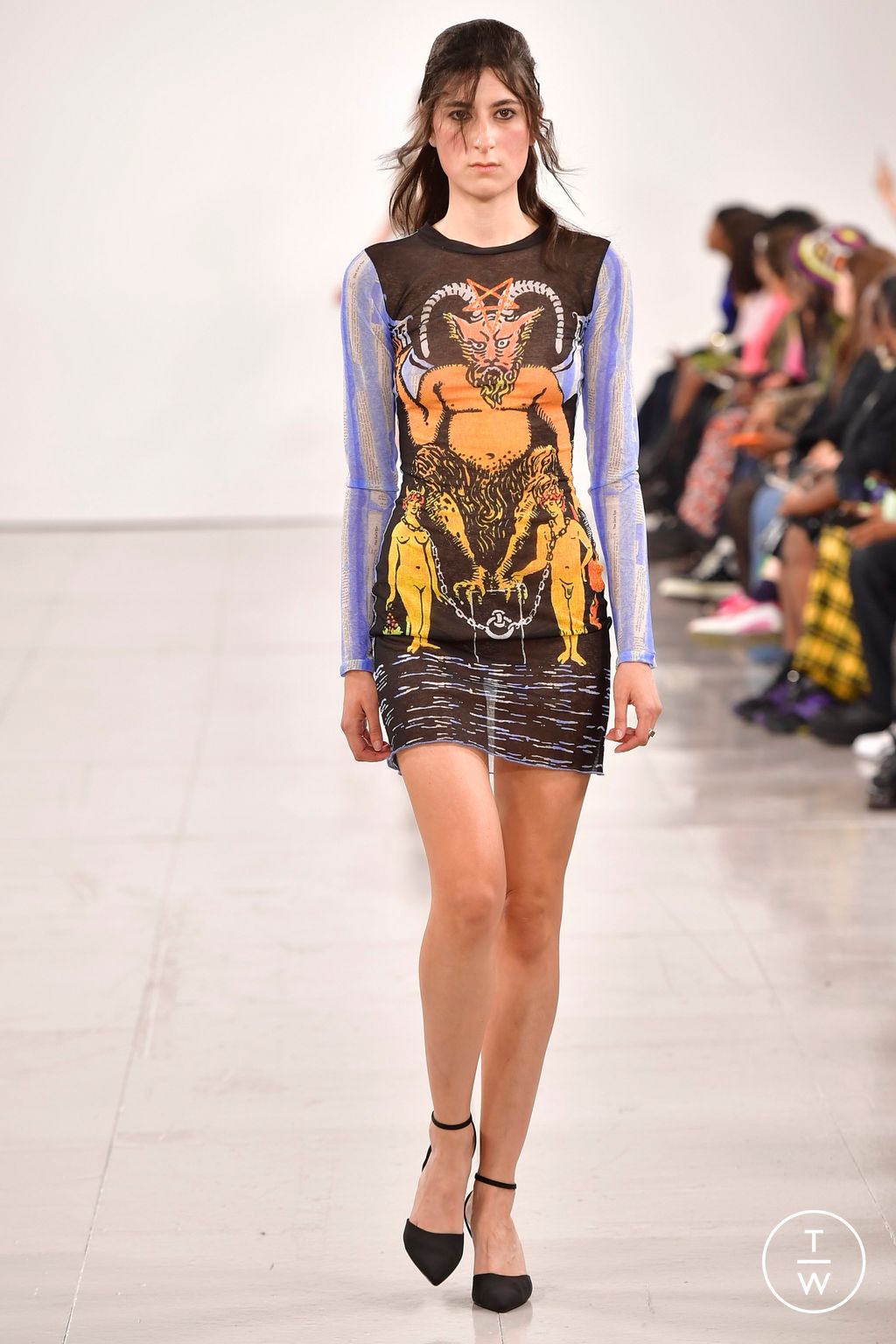 Fashion Week London Spring/Summer 2023 look 26 from the Feben collection 女装