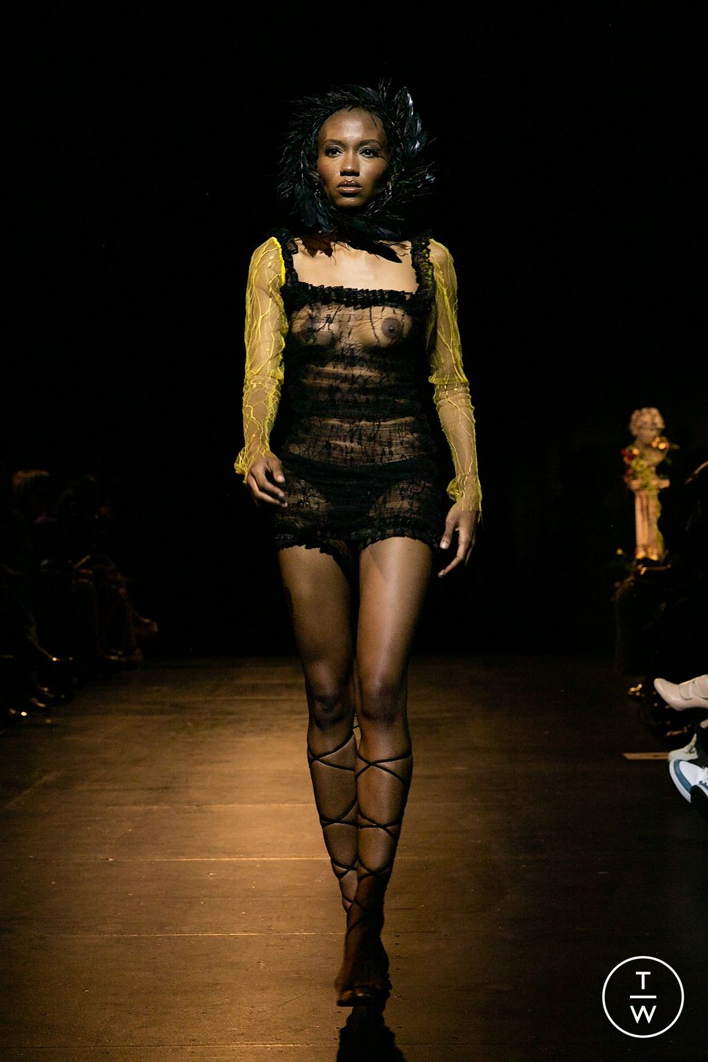 Fashion Week New York Spring/Summer 2023 look 23 from the Tia Adeola collection womenswear