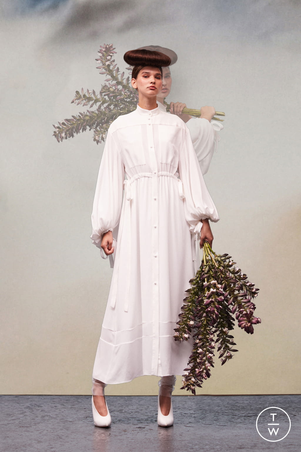 Fashion Week London Spring/Summer 2022 look 1 de la collection Edeline Lee womenswear