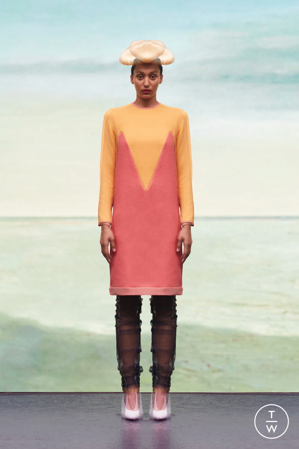 Fashion Week London Spring/Summer 2022 look 8 de la collection Edeline Lee womenswear