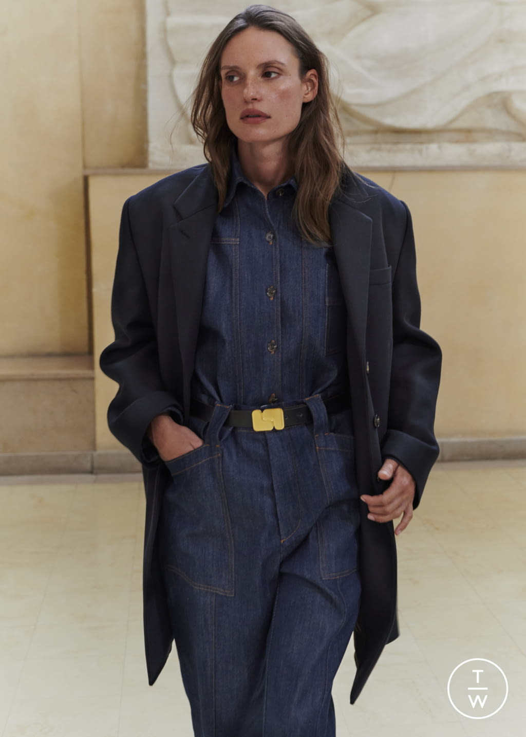 Fashion Week Paris Fall/Winter 2021 look 43 from the Soeur collection womenswear