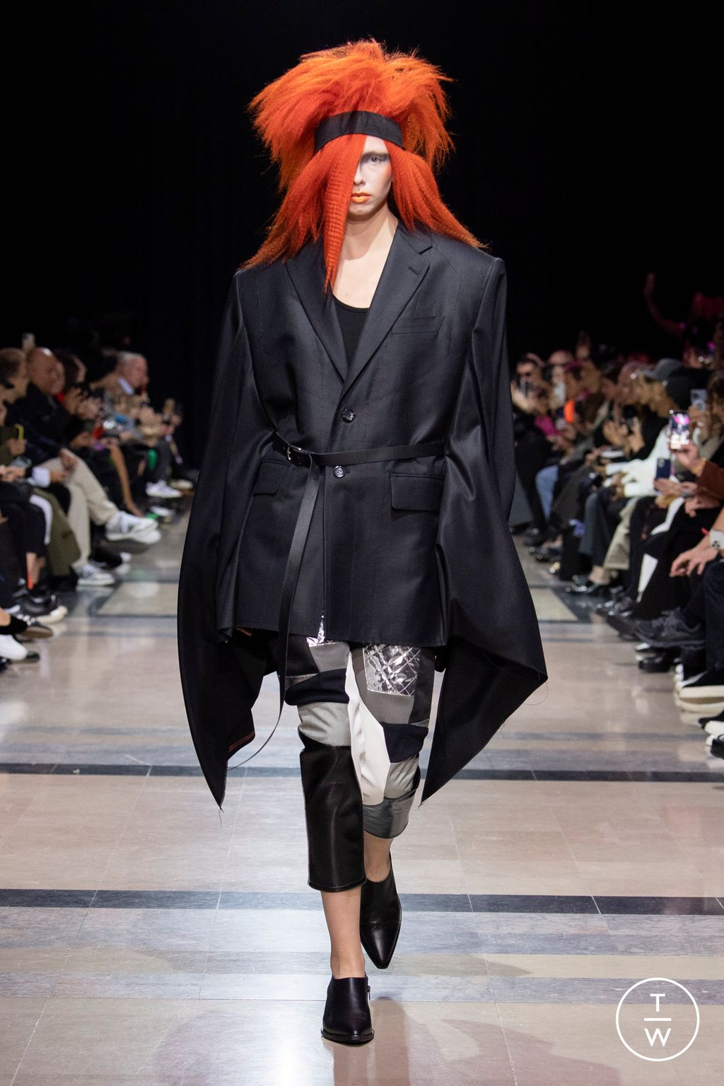 Fashion Week Paris Spring/Summer 2023 look 48 from the Junya Watanabe collection 女装