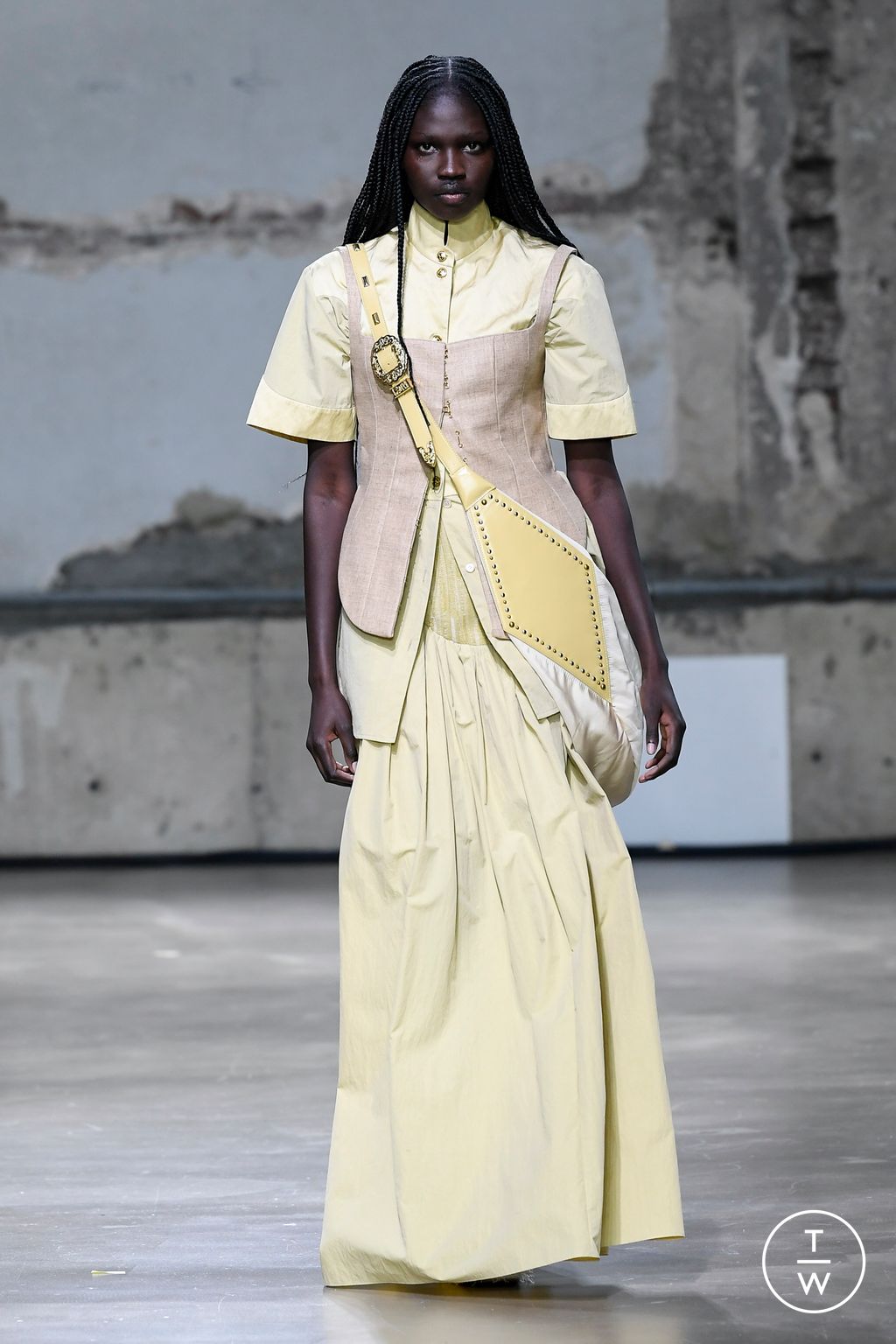 Fashion Week Paris Spring/Summer 2023 look 2 from the EENK collection womenswear