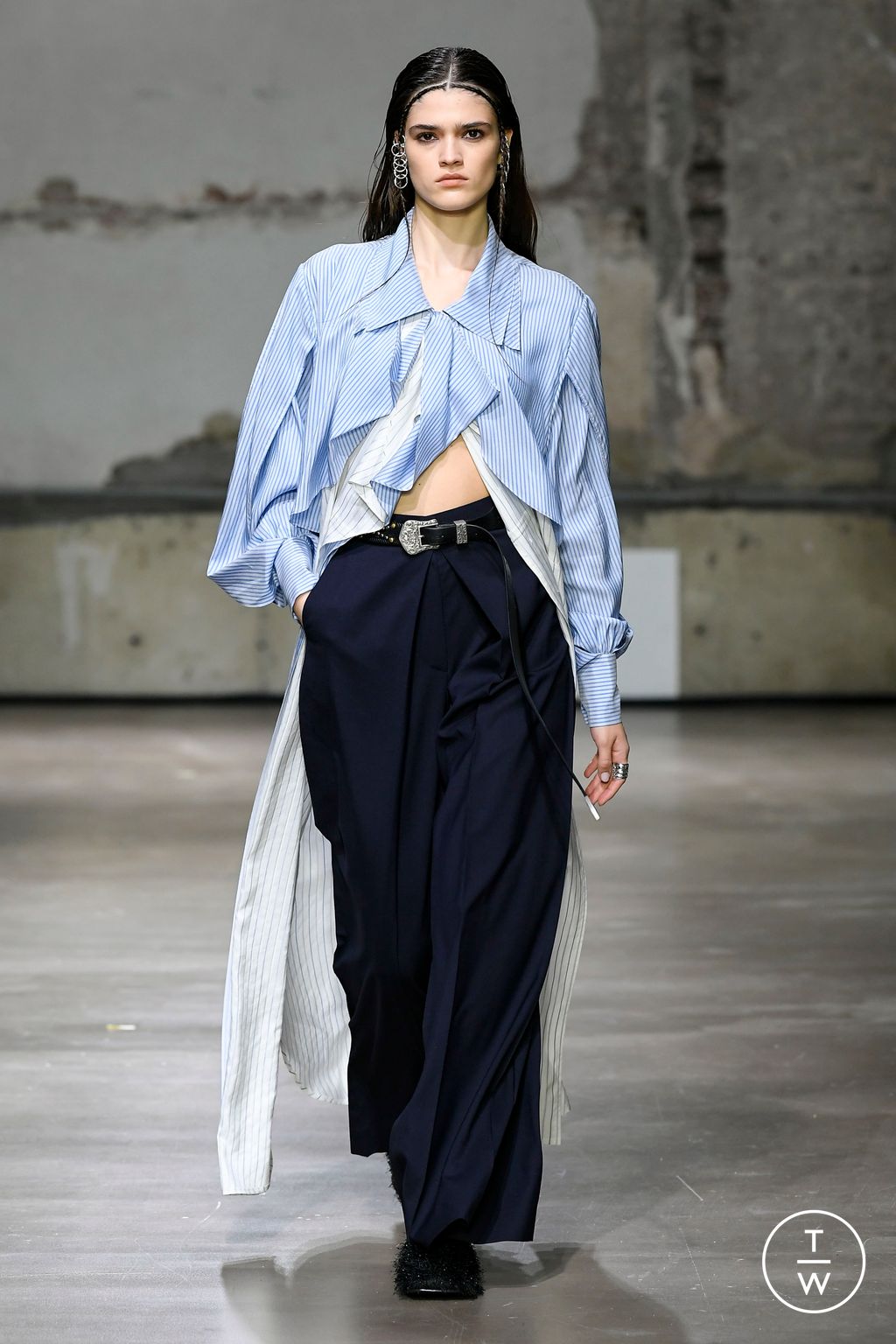 Fashion Week Paris Spring/Summer 2023 look 12 from the EENK collection womenswear