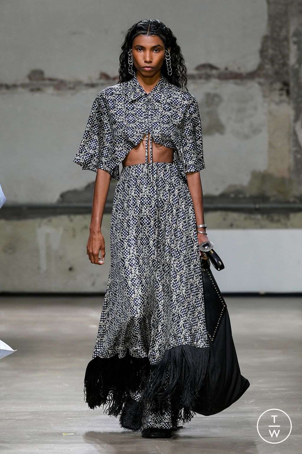 Fashion Week Paris Spring/Summer 2023 look 13 from the EENK collection womenswear