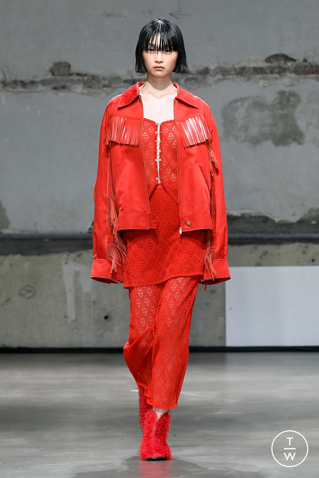 Fashion Week Paris Spring/Summer 2023 look 19 from the EENK collection 女装