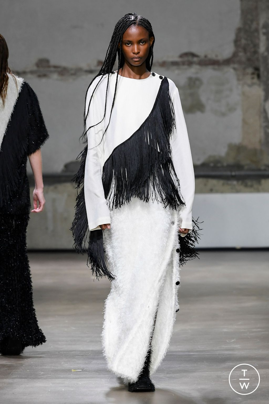 Fashion Week Paris Spring/Summer 2023 look 27 from the EENK collection womenswear