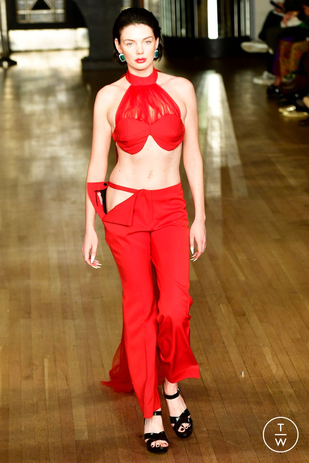 Fashion Week London Spring/Summer 2023 look 120 from the Helen Anthony collection womenswear
