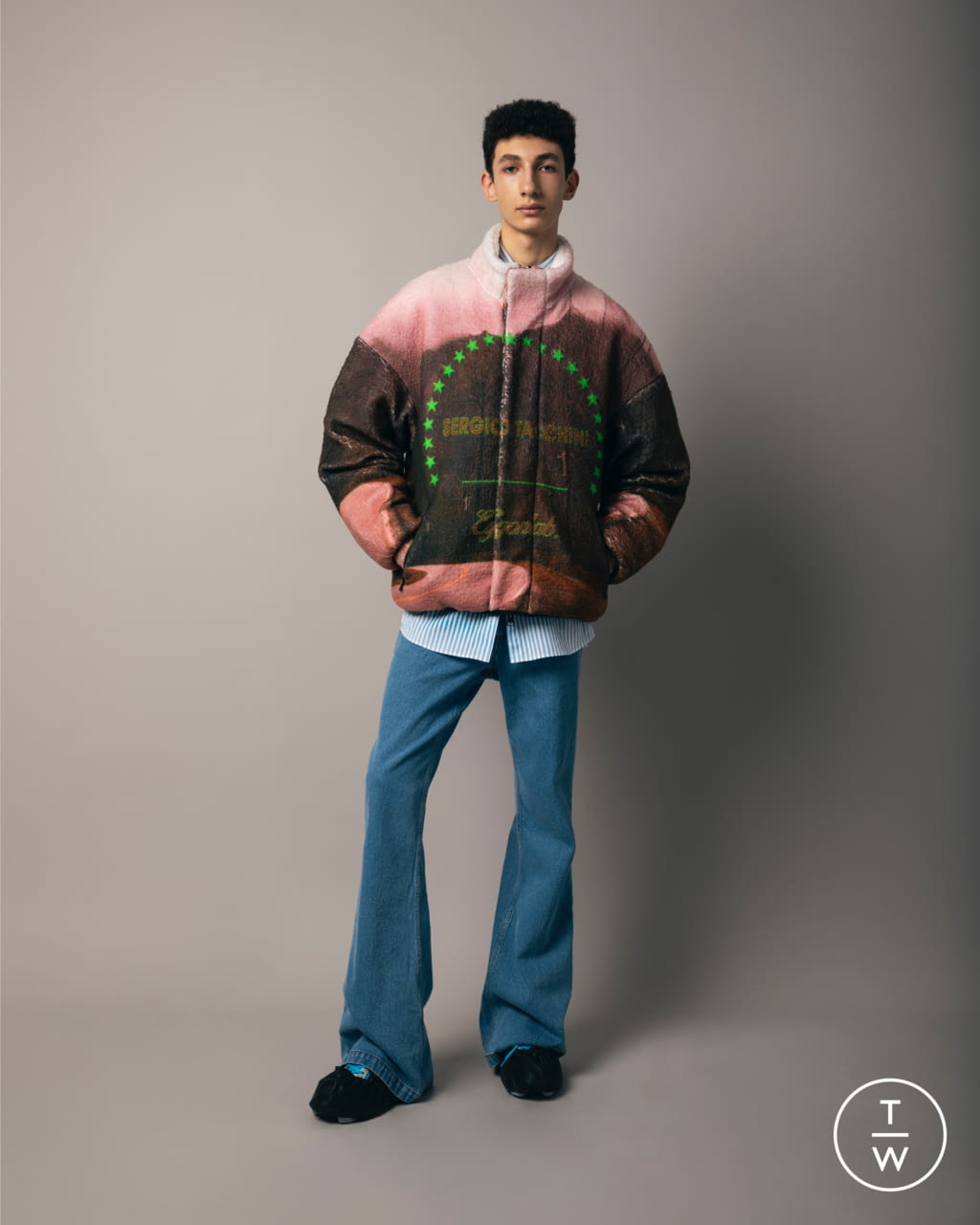 Fashion Week Paris Fall/Winter 2021 look 20 from the EGONlab collection 男装