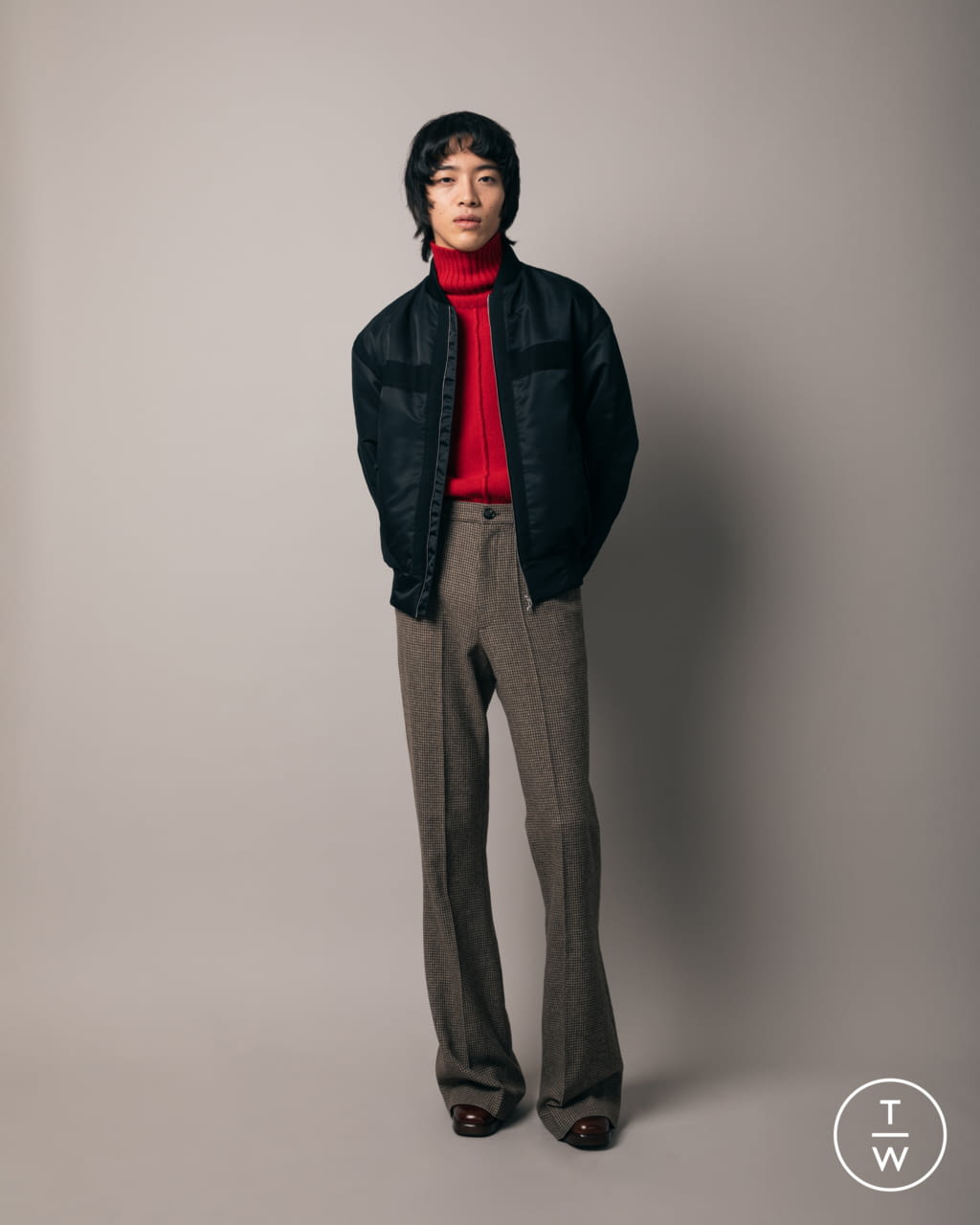Fashion Week Paris Fall/Winter 2021 look 25 from the EGONlab collection 男装