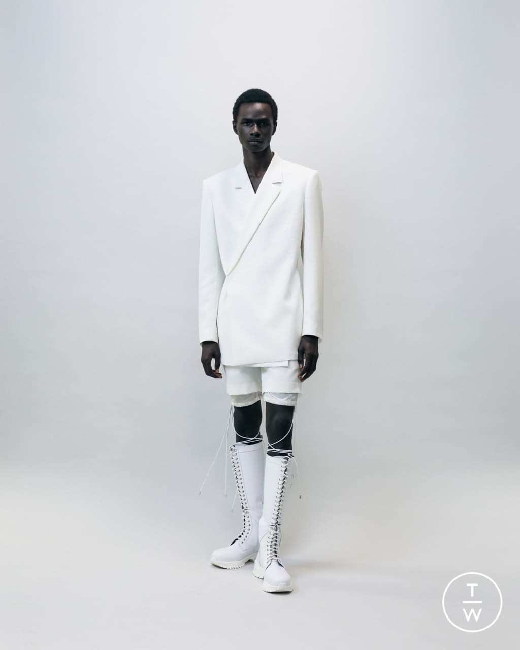 Fashion Week Paris Spring/Summer 2021 look 1 from the EGONlab collection menswear