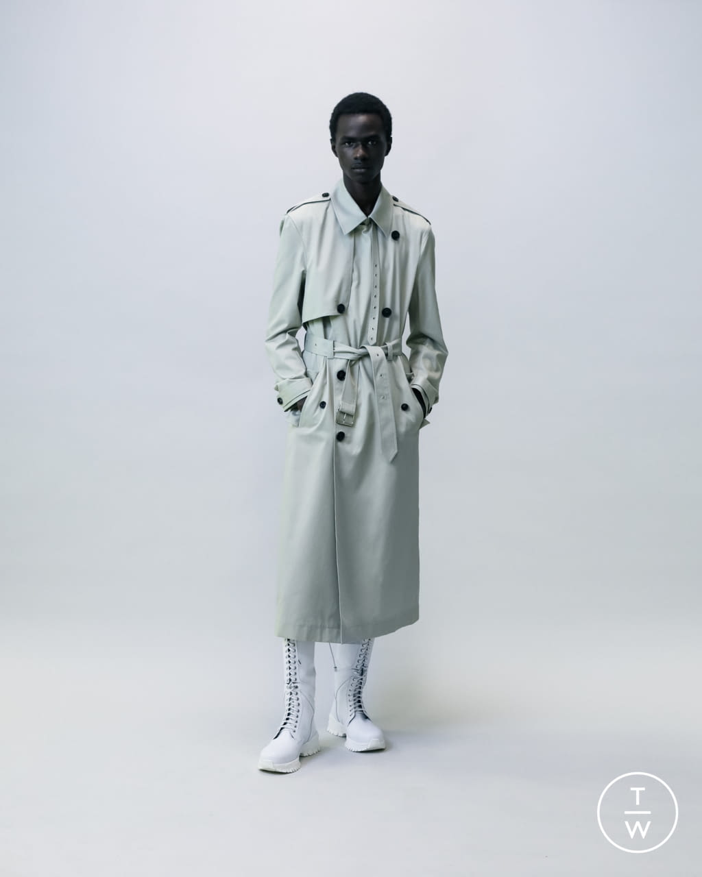 Fashion Week Paris Spring/Summer 2021 look 9 from the EGONlab collection menswear