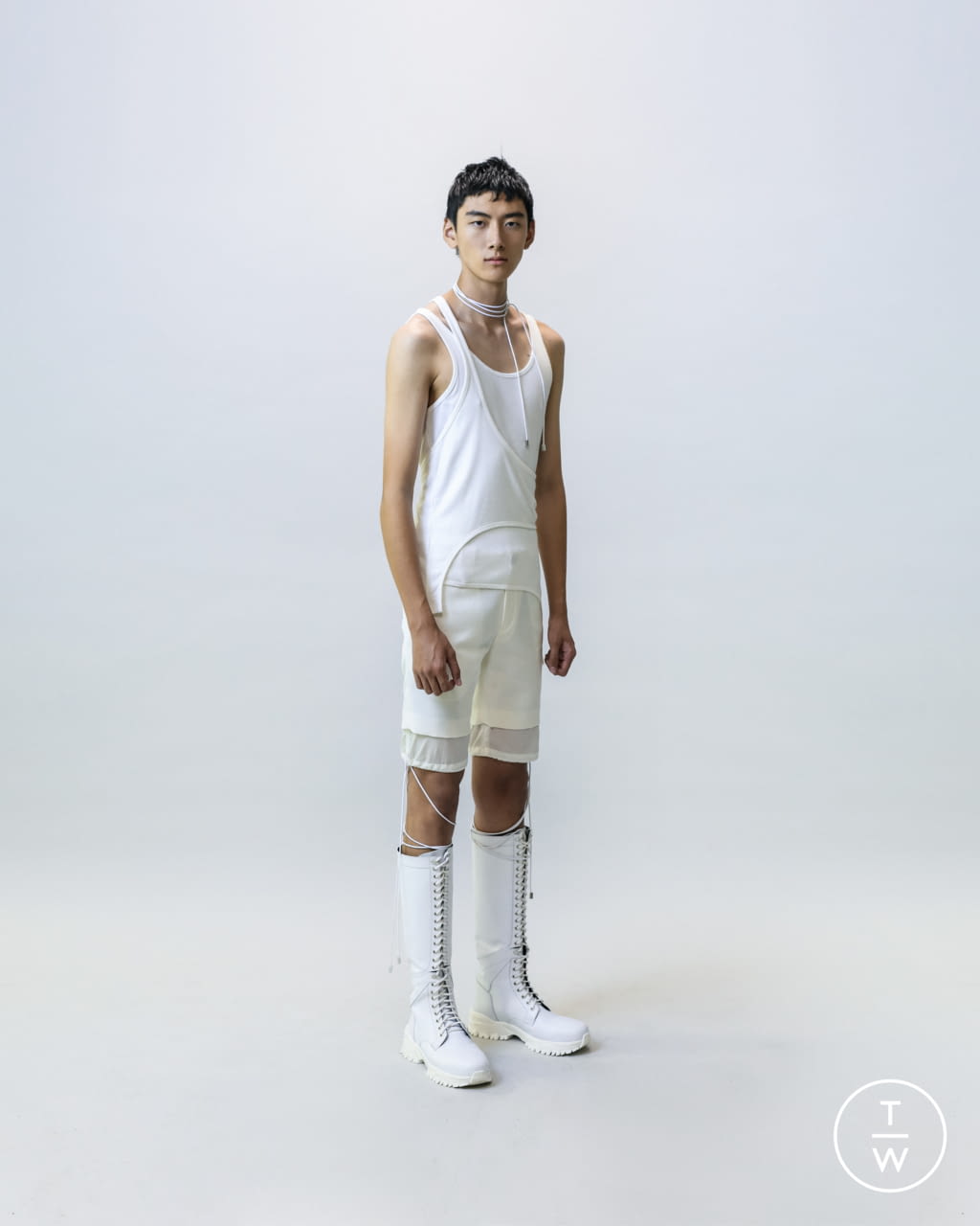 Fashion Week Paris Spring/Summer 2021 look 5 from the EGONlab collection 男装