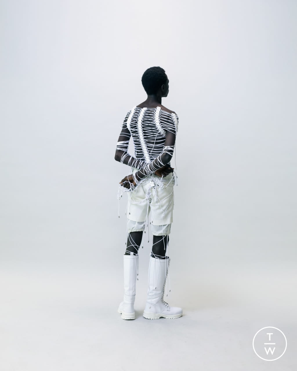 Fashion Week Paris Spring/Summer 2021 look 4 from the EGONlab collection menswear