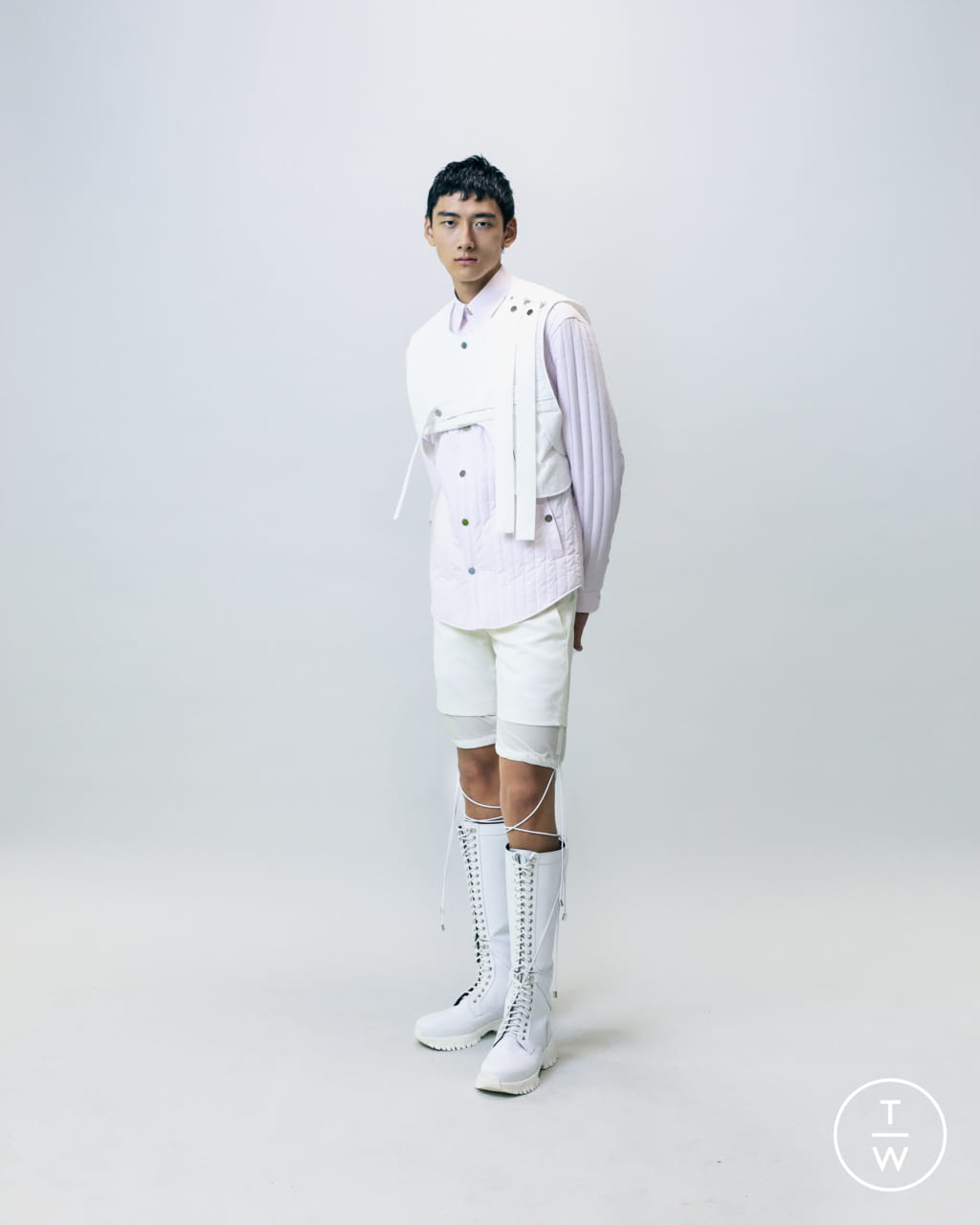 Fashion Week Paris Spring/Summer 2021 look 8 from the EGONlab collection menswear