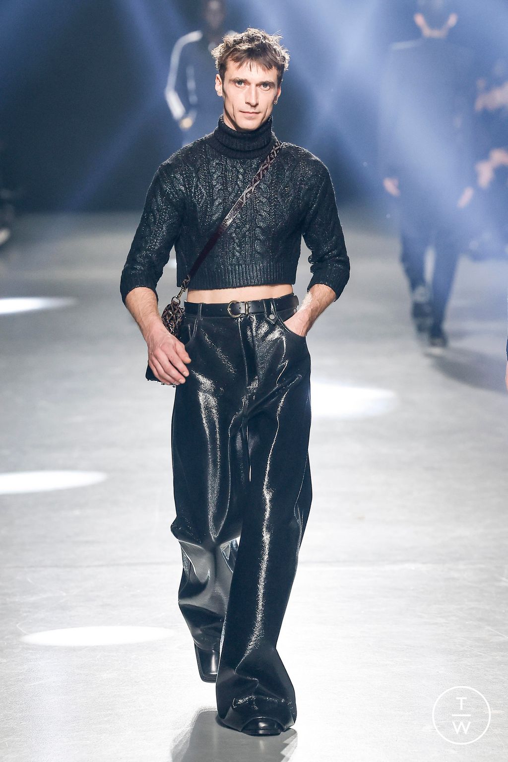 Fashion Week Paris Fall/Winter 2024 look 8 from the EGONlab collection menswear