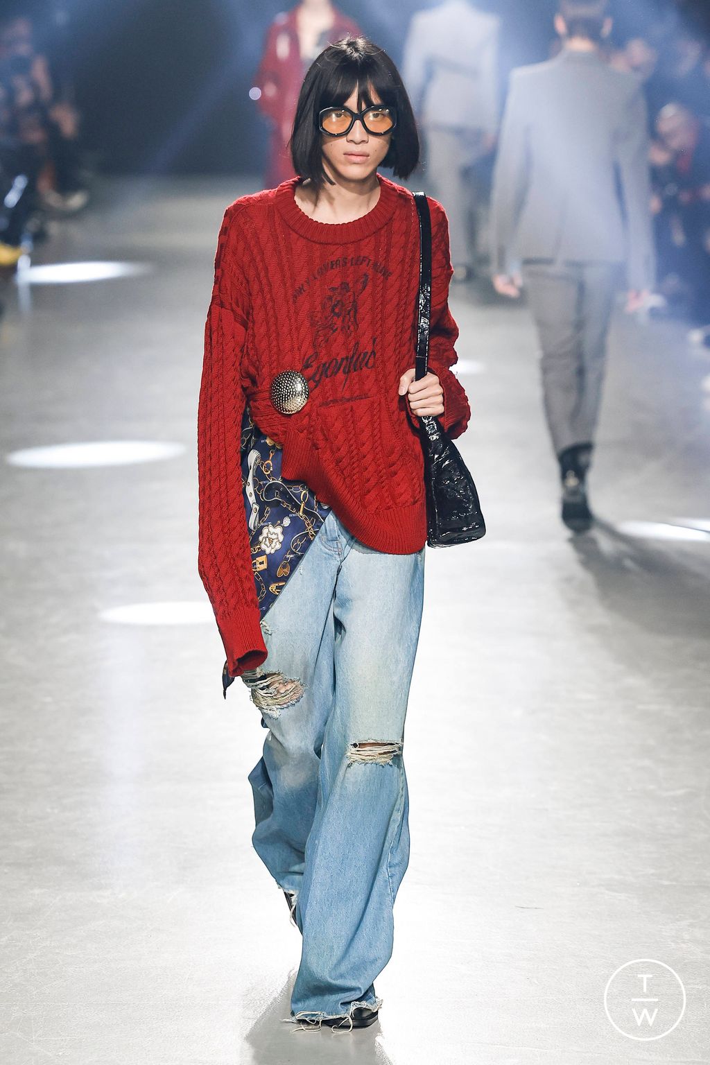 Fashion Week Paris Fall/Winter 2024 look 15 de la collection EGONlab menswear