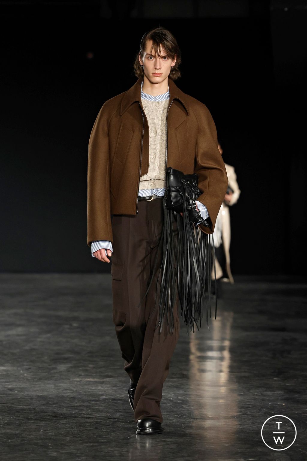 Fashion Week Paris Fall/Winter 2025 look 15 de la collection EGONlab menswear