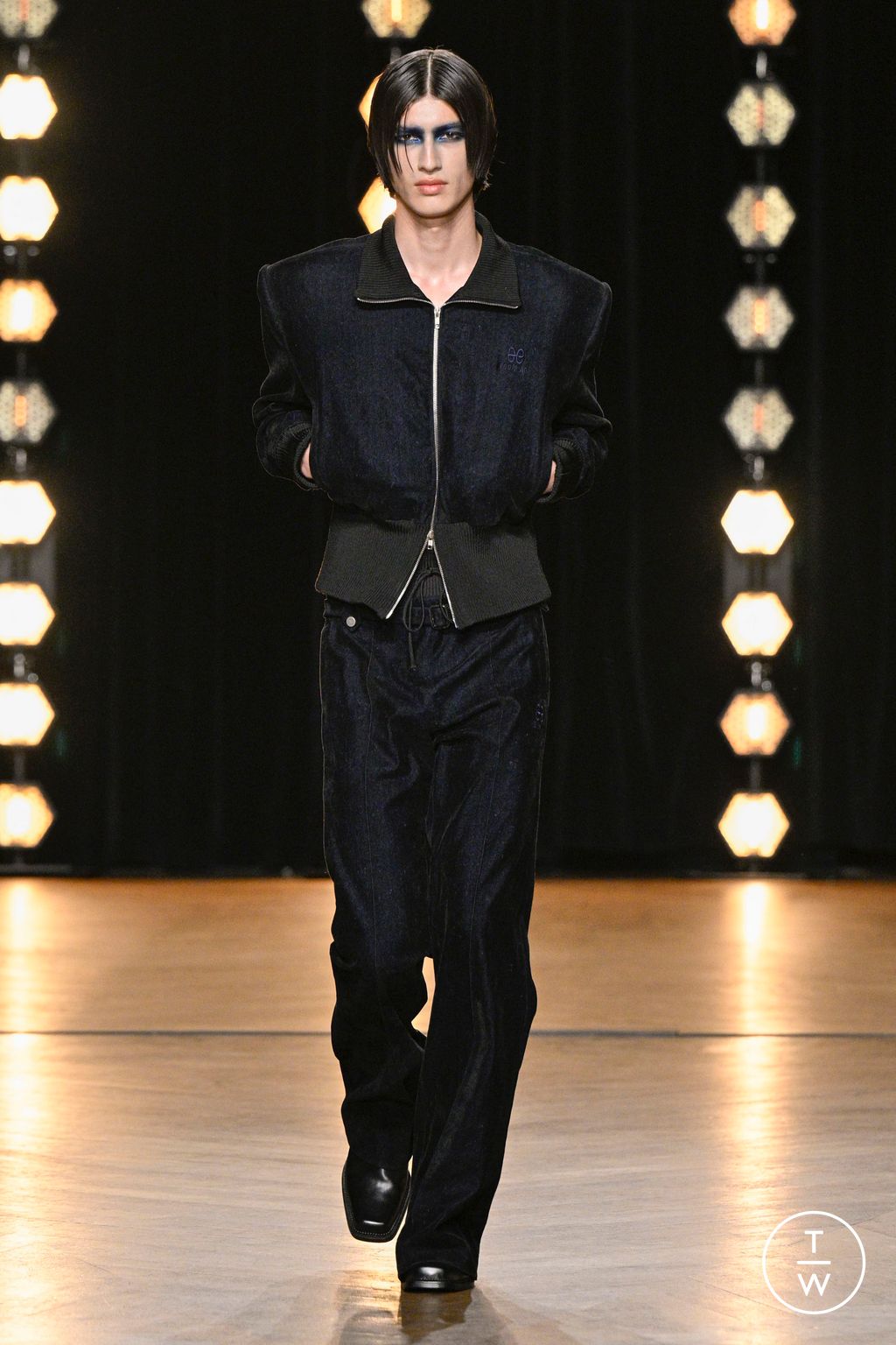 Fashion Week Paris Spring/Summer 2024 look 12 from the EGONlab collection menswear